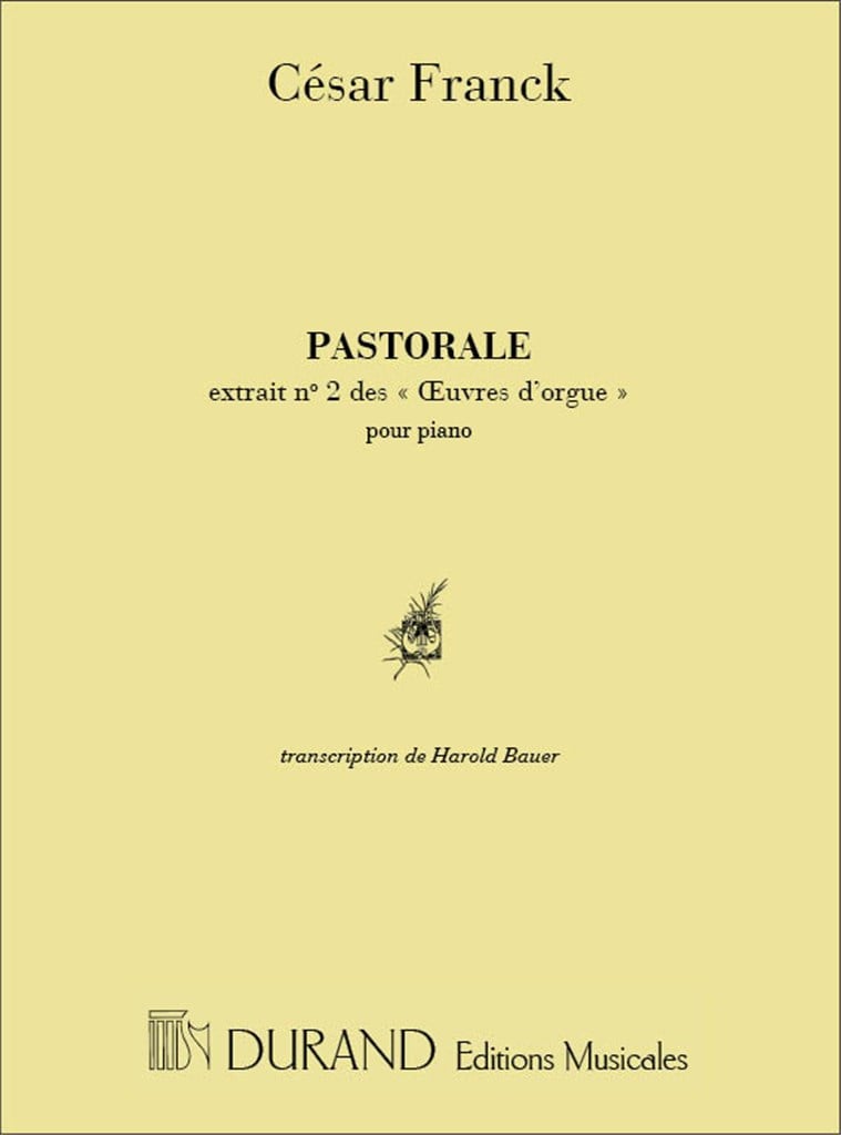 Pastorale. Transcription Pour Piano A Deux Mains